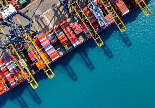 aerial-view-cargo-ship-cargo-container-harbor_335224-1370
